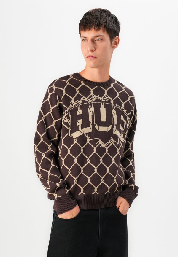 HUF BREAKTHROUGH CREW NECK SWEATER UNISEX