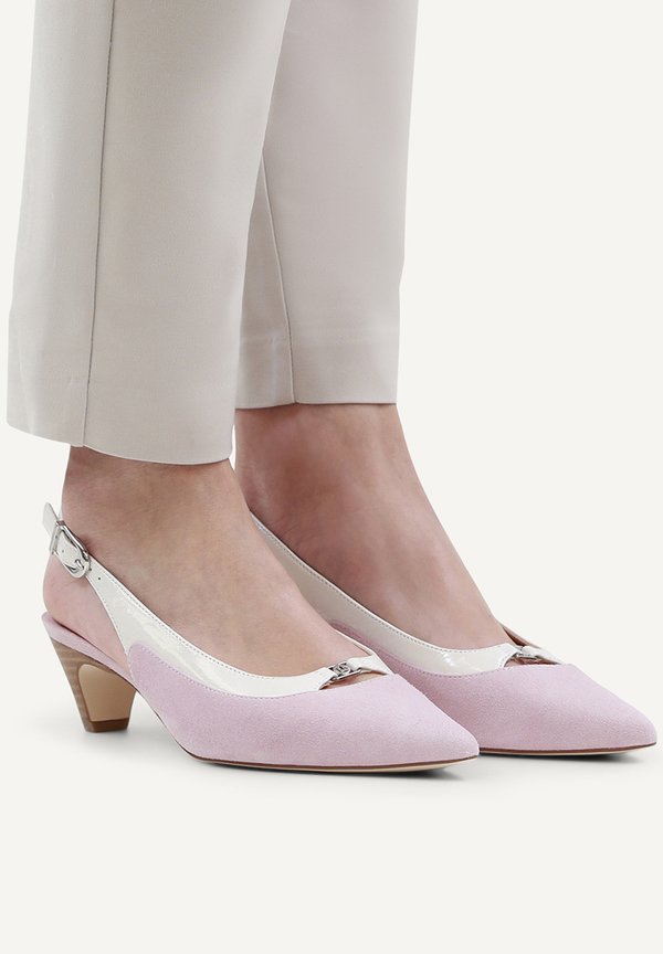 Peter Kaiser PETER KAISER DAMEN - PEEPTOES & SLINGPUMPS 79504 ROSE 36