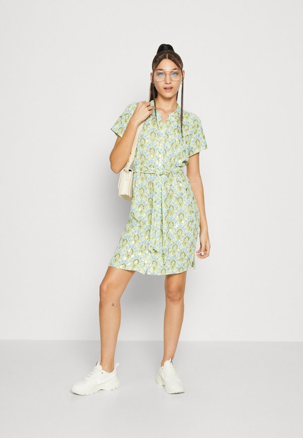 VILA VIZINO V NECK SHORT SHIRT DRESS