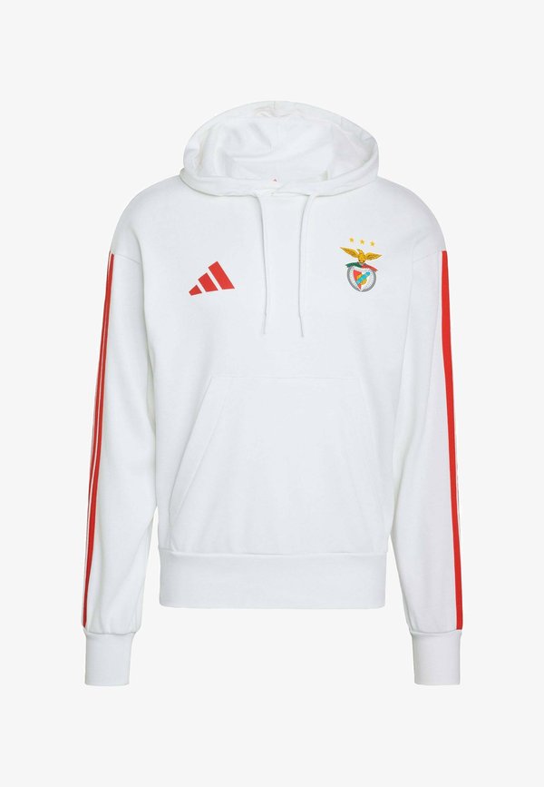 adidas Performance ADIDAS PERFORMANCE SL BENFICA DNA HOODIE - Hoodie - white