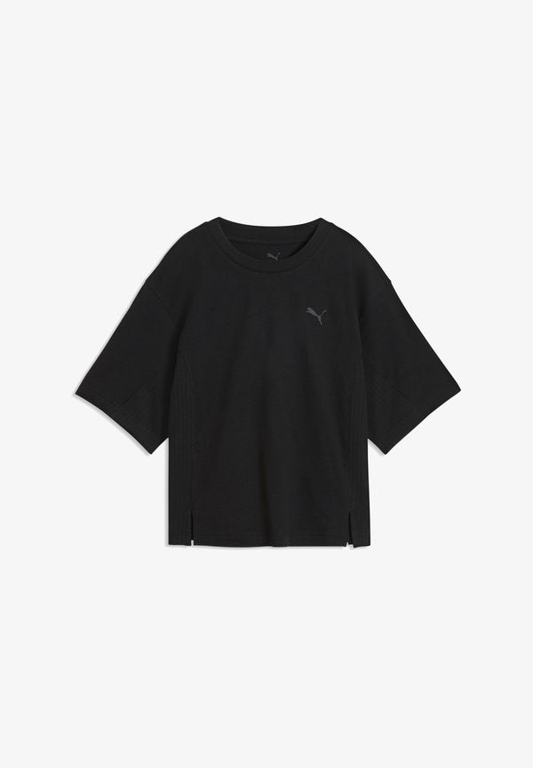 Puma HER RELAXED T-SHIRT - Basic T-shirt - black