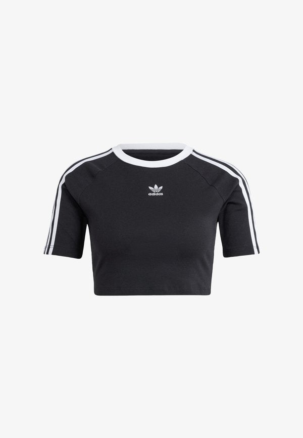 adidas Originals 3-STRIPES BABY - Print T-shirt - black