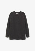 Mango ROUND-NECK - Jumper - anthracite