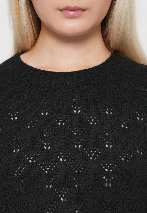 JDY JDYAMANDA LIFE O-NECK PULLOVER