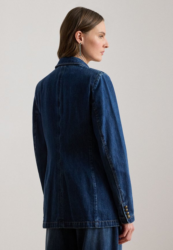 Lauren Ralph Lauren DOUBLE-BREASTED DENIM BLAZER