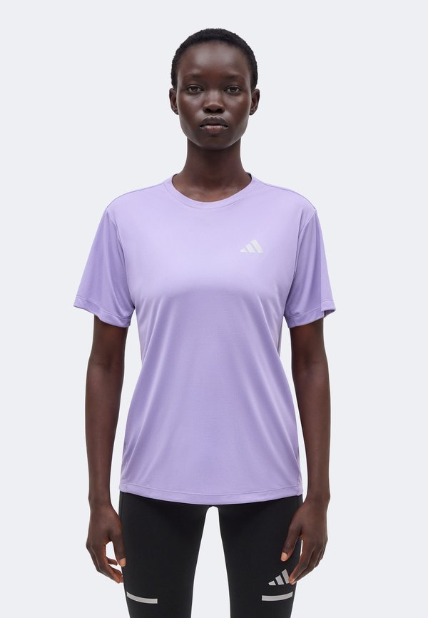 adidas Performance RUN TEE - Sports T-shirt - magic lilac