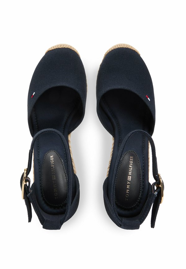 Tommy Hilfiger FLAG HIGH WEDGE ESPAD CLOSED TOE