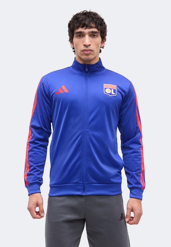 adidas Performance OLYMPIQUE LYON DNA TRACK - Club wear - semi lucid blue
