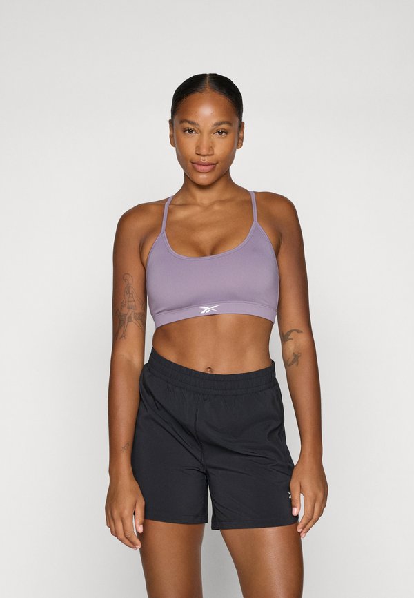 Reebok KENDAL CORE STRAPPY BRA - Medium support sports bra - purple fusion