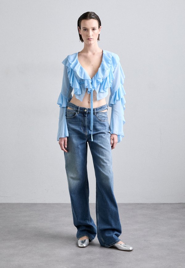 VACLAV RUFFLE BLOUSE