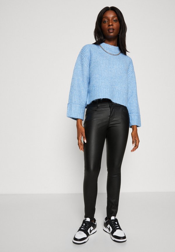 Vero Moda Petite VMDONNA SKINNY COATED PANTS