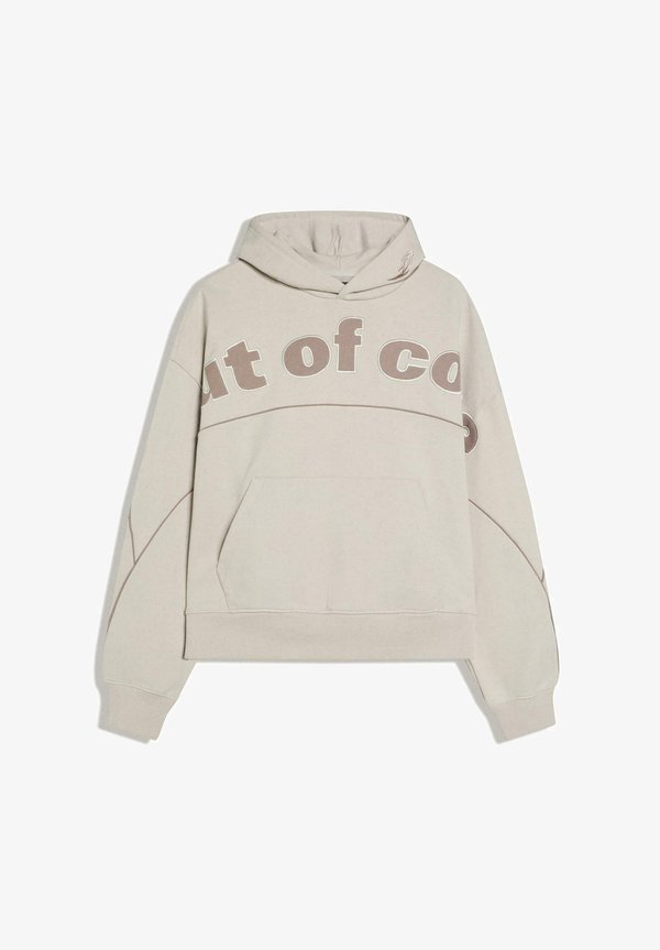 Bershka OUT OF CORE - HOODIE - Hoodie - light grey