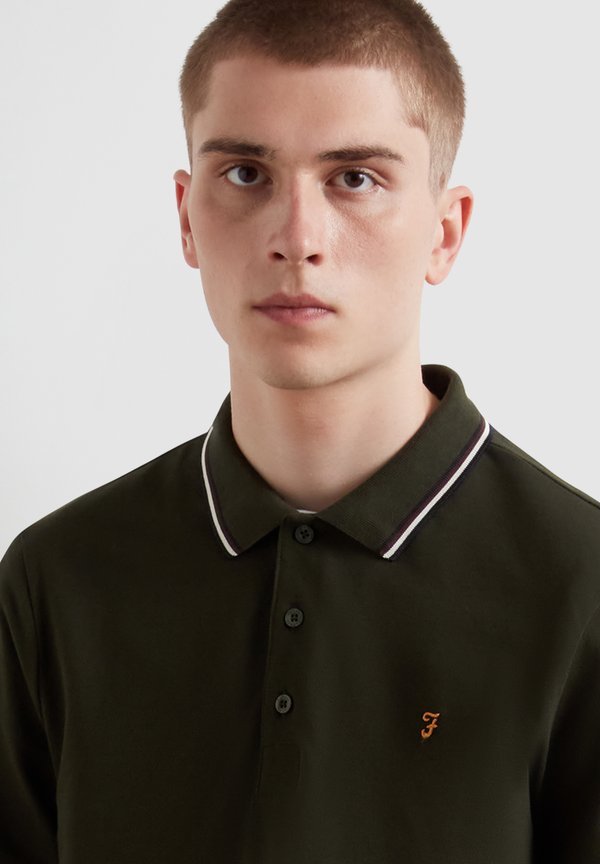 Farah  ELTON TIPPED LONG SLEEVE