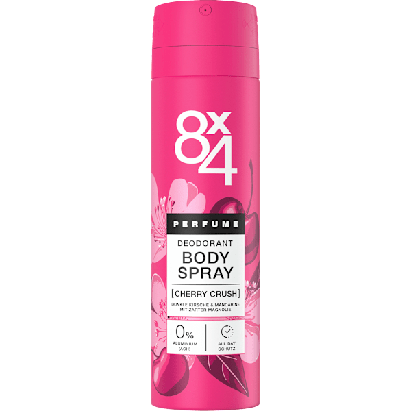 Deo Bodyspray Cherry Crush 8x4 women