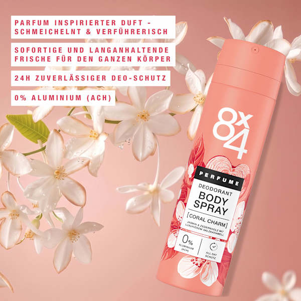 Deo Bodyspray Coral Charm 8x4 women