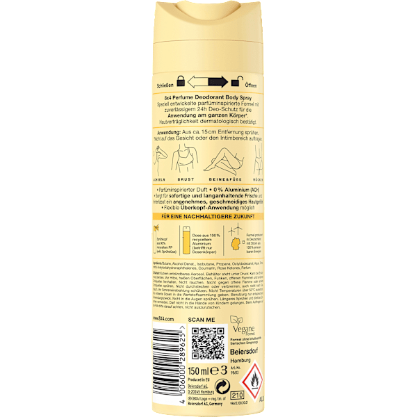 Deo Bodyspray Sunny Spirit 8x4 women