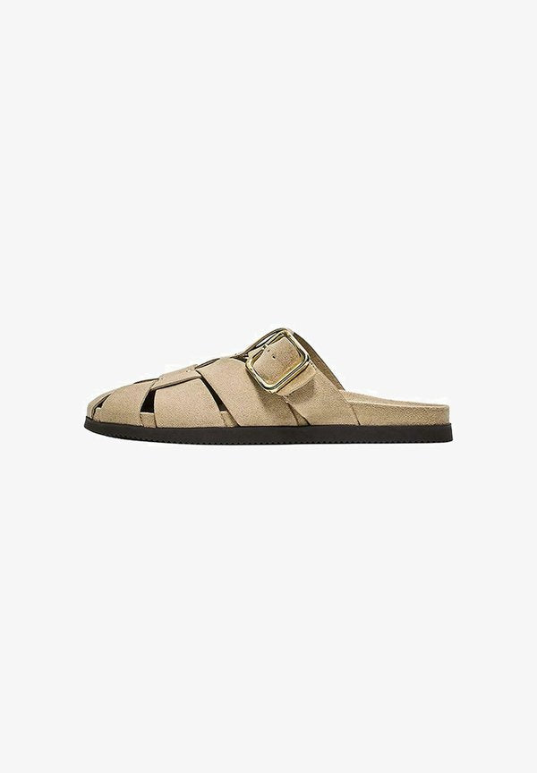 Bershka Mules - taupe