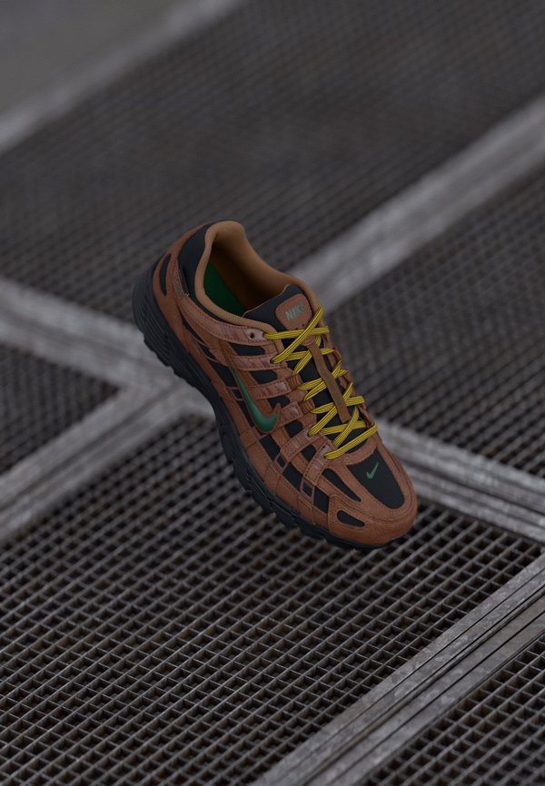 Nike Sportswear P 6000 - Trainers - fauna brown/gorge green/black/archaeo brown/saffron