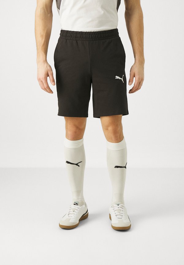 Puma TEAMGOAL CASUALS SHORTS - Sports shorts - black/white