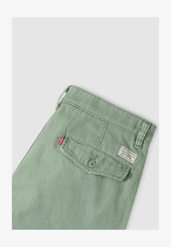 Levi's® XX CHINO AUTHENTIC RELAXED - Trousers - miles plaid mtt greens