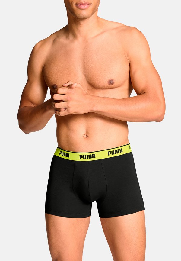 Puma EVERYDAY 9ER PACK  - Boxer briefs - black pop