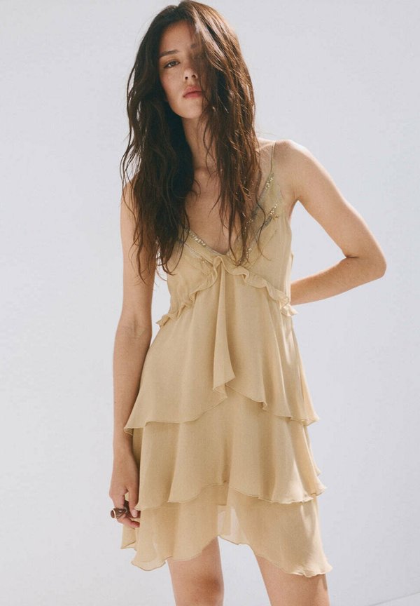 Mango ADULT - Cocktail dress / Party dress - beige