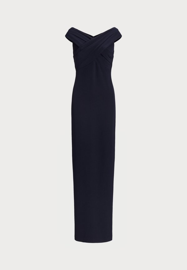 Lauren Ralph Lauren CREPE OFF-THE-SHOULDER GOWN