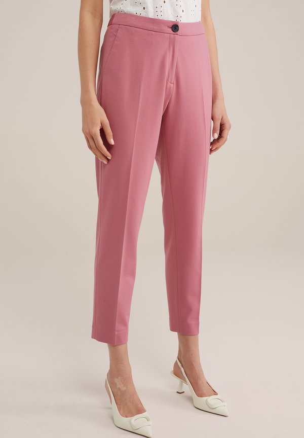 WE Fashion DAMES SLIM FIT PANTALON MET STRETCH