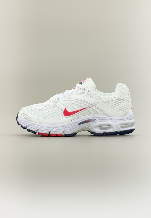 Nike Sportswear AIR MAX MOTO 2K - Trainers - white/fire red/metallic summit white/blue void