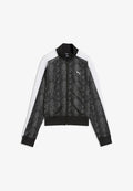 Puma T7 SNAKE AOP SHORT TRACK JACKET - Zip-up sweatshirt - puma black