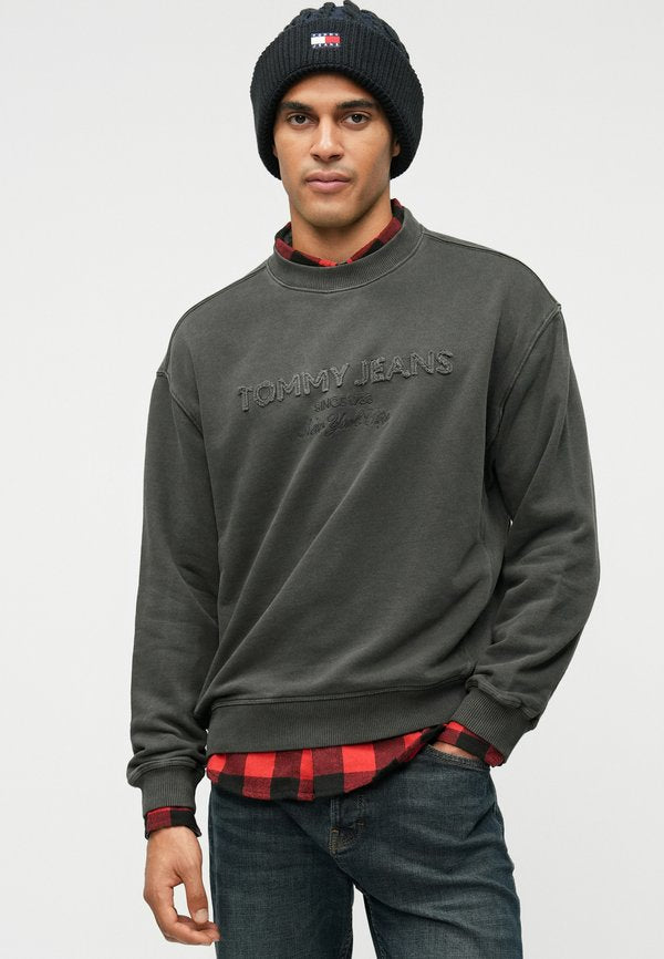 Tommy Jeans CLASSIC '90S TONAL LOGO WASHED SWEATSHIRT