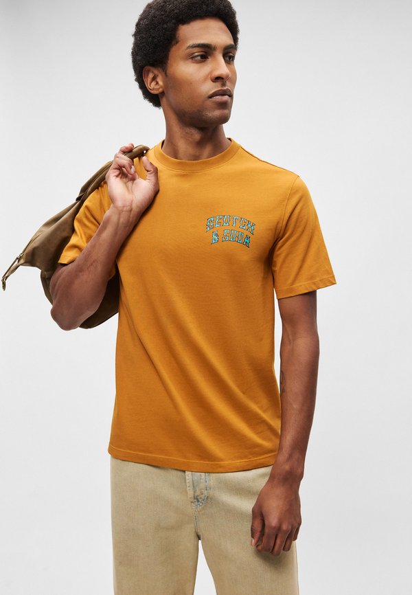 Scotch & Soda FRONT AND BACK ARTWORK REGULAR FIT