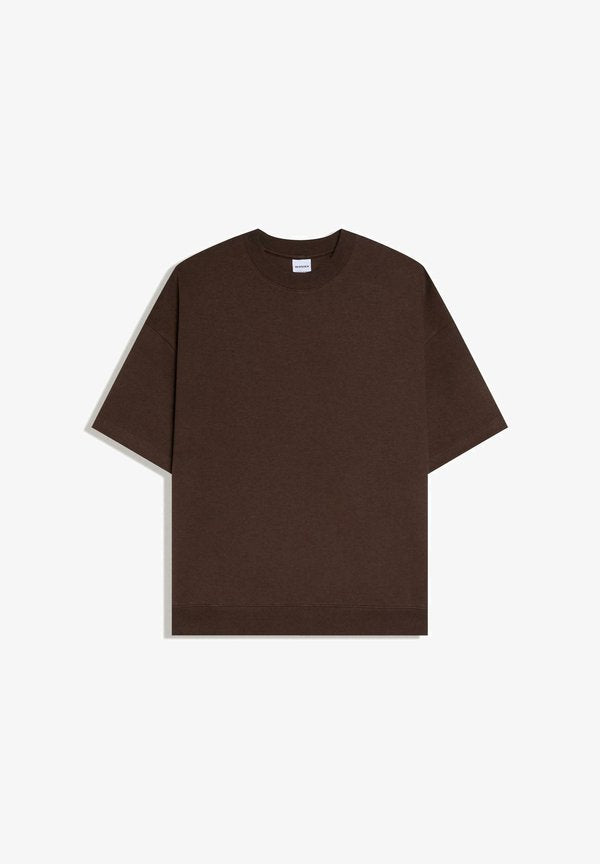 Bershka OVERSIZE - Basic T-shirt - brown