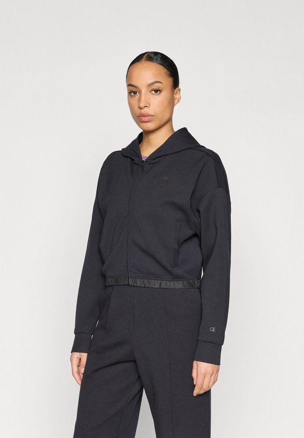 Champion C-TECH INTERLOCK HOODED FULL ZIP SWEATSHIRT