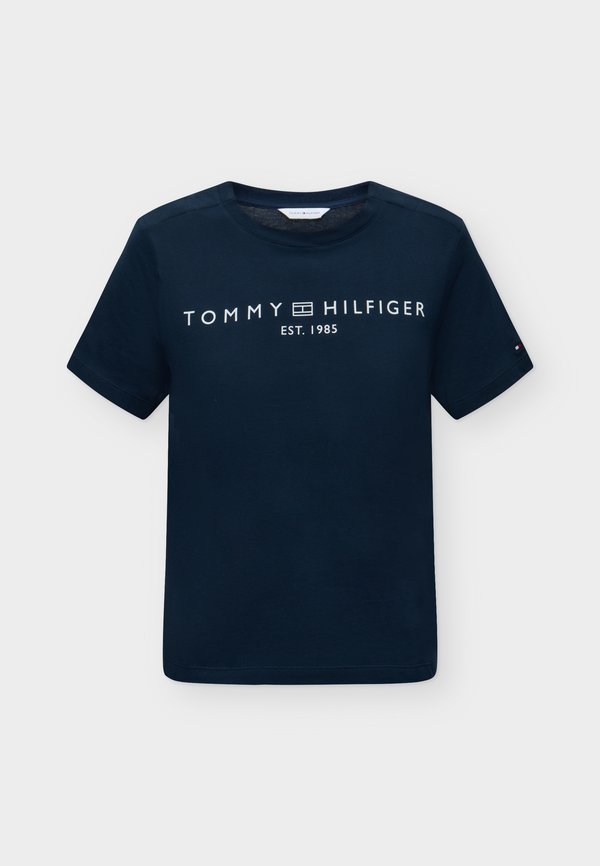 Tommy Hilfiger CORP LOGO - Basic T-shirt - dark blue