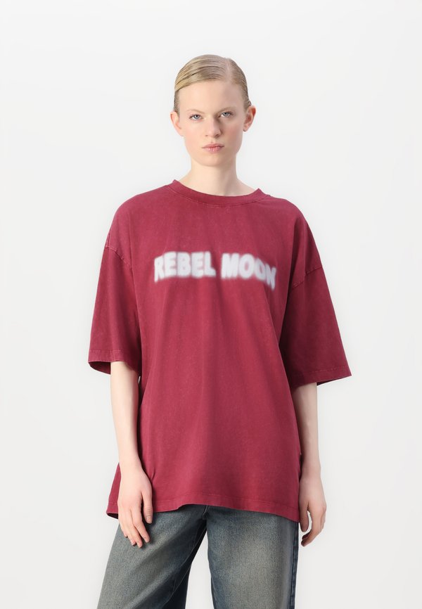 Noisy May NMMILLE REBEL O NECK PRINT
