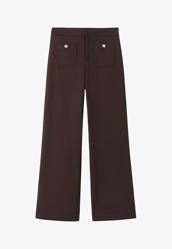 Mango Trousers - bordeaux