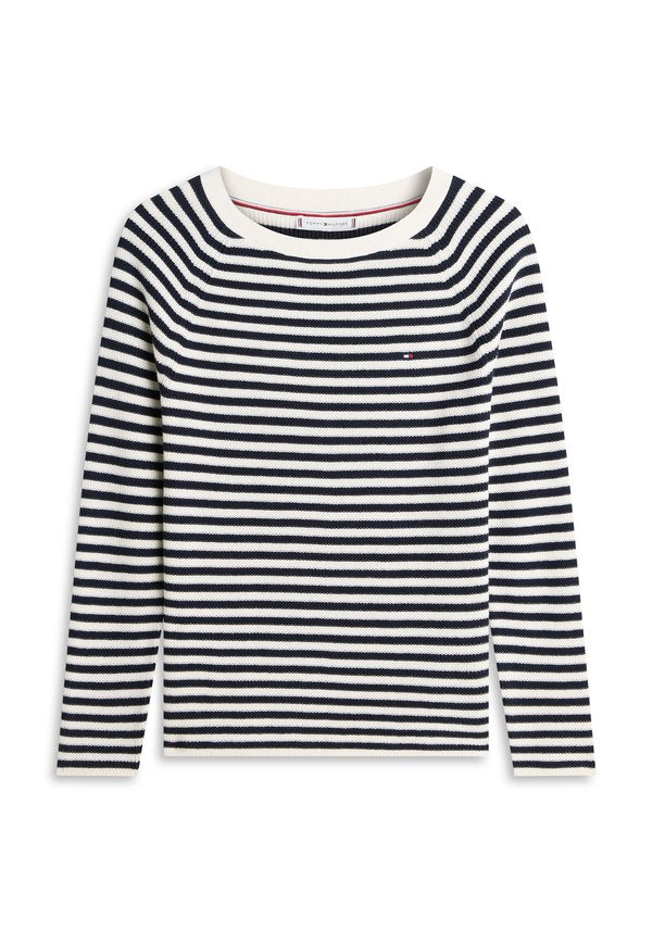 Tommy Hilfiger FINE KNIT BOAT NECK JUMPER