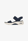 Skechers SANDALIA DE MUJER SKECHERS TIPO SLIP-ON MODELO 140844_NVY COLOR AZUL - Walking sandals - azul
