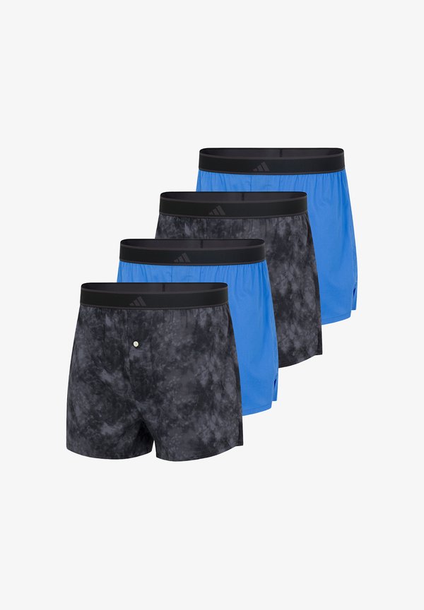 adidas Sportswear 4-PACK - Boxer shorts - hellblau/schwarz