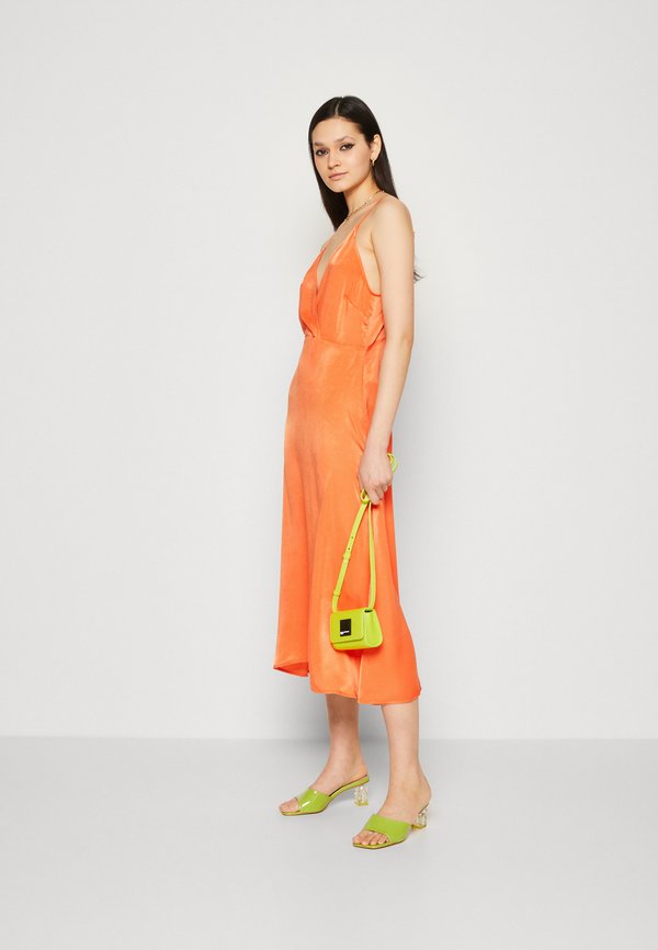 VILA VILENSA V NECK ANKLE DRESS