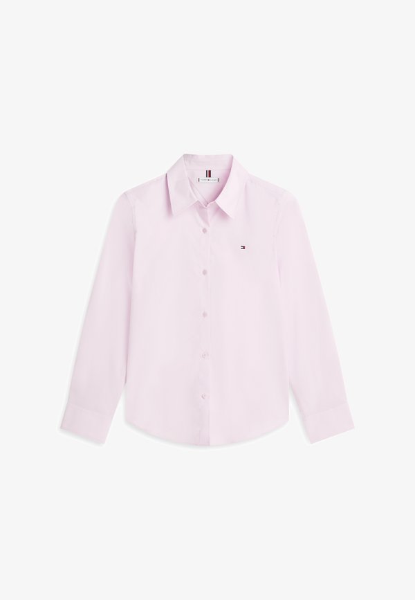 Tommy Hilfiger REGULAR CLASSIC SHIRT - Button-down blouse - lilac powder