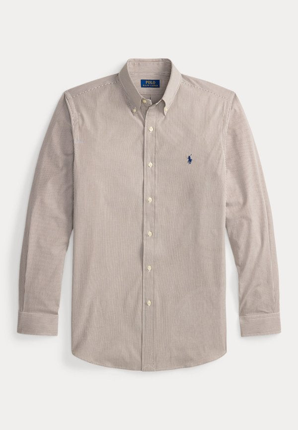 Polo Ralph Lauren CUSTOM FIT STRIPED STRETCH POPLIN SHIRT