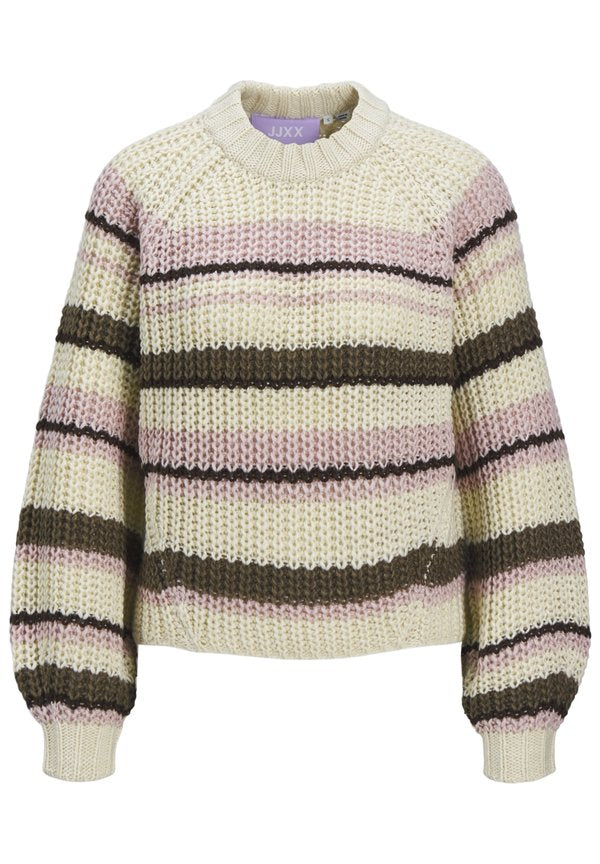 JJXX JXKELLY CHUNKY STRIPE CREW NECK