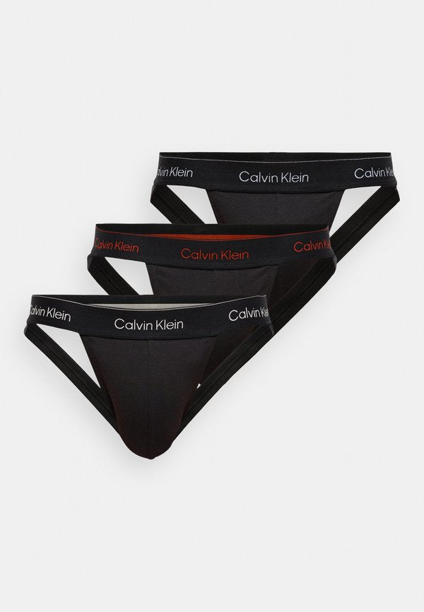 Calvin Klein Underwear JOCK STRAP 3 PACK ICON COTTON STRETCH