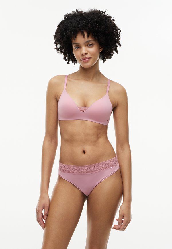 Tommy Hilfiger WIRELESS LIGHTLY LINED BRA - Triangle bra - little rosey