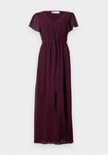 VILA VIMICADA V NECK MAXI DRESS