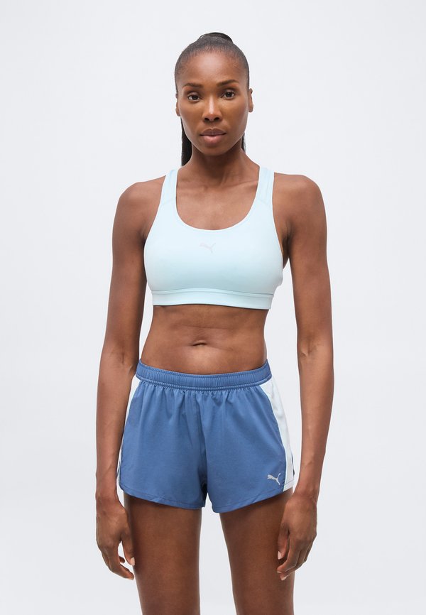 Puma 4KEEPS RUN BRA - Medium support sports bra - fresh water