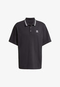 adidas Originals LOOSE FIT - Polo shirt - black   white
