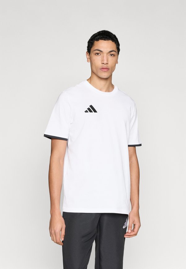 adidas Performance ENTRADA26 TEE - Basic T-shirt - white/black
